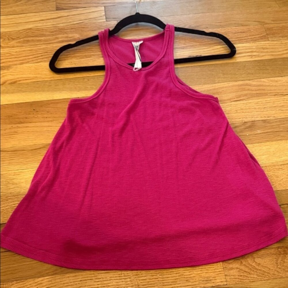 Free People Fuchsia Tank Top
